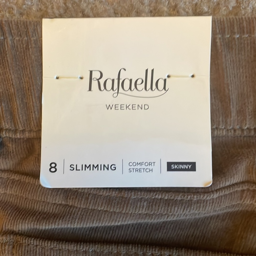 Rafaella Weekend Comfort Stretch Corduroy Pants - Picture 4 of 7